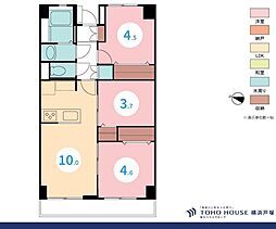 菱興洋光台マンション 3LDKの間取図画像