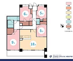 マイキャッスル湘南辻堂 4LDKの間取図画像