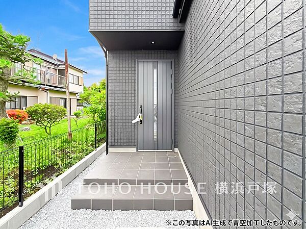玄関を拡大表示