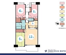 グレーシアパーク彩の丘 3LDKの間取図画像
