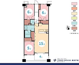 グランシティ戸塚舞岡 3LDKの間取図画像