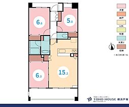 リステージベイサイドコート 3LDKの間取図画像