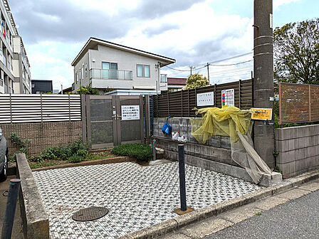 清潔なゴミ置場