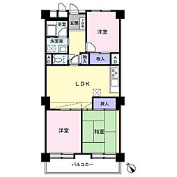 間取図画像 3LDK