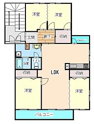 間取図画像 4LDK