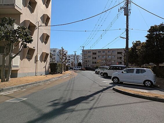 前面道路