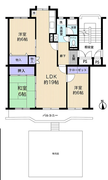 33？専用庭付きお部屋です