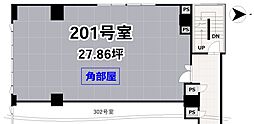大手前愛晃ビルの間取図画像