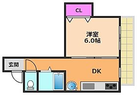 大阪府高槻市大蔵司1丁目2-6（賃貸マンション1DK・1階・25.00㎡） その2