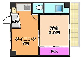 大阪府高槻市西町（賃貸マンション1DK・4階・28.98㎡） その2