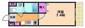 パステル神山  ｜ 大阪府高槻市高槻町（賃貸マンション1K・4階・22.96㎡） その2