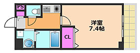 大阪府高槻市城北町1丁目（賃貸マンション1R・3階・24.91㎡） その2