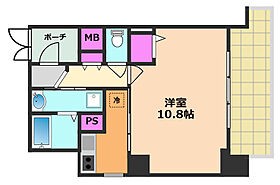 大阪府高槻市芥川町1丁目（賃貸マンション1K・3階・33.07㎡） その2