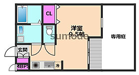 大阪府高槻市北園町（賃貸アパート1R・1階・24.84㎡） その2