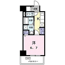 大阪府高槻市北園町（賃貸マンション1K・5階・26.23㎡） その2