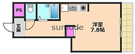 大阪府高槻市高槻町（賃貸マンション1R・2階・24.15㎡） その2