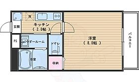 京都府京都市下京区南夷町（賃貸マンション1K・2階・23.18㎡） その2