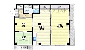 ルシェール西院 4-A ｜ 京都府京都市右京区西院三蔵町（賃貸マンション3LDK・4階・88.70㎡） その2