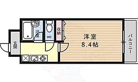 グランブルー  ｜ 京都府京都市上京区笹屋４丁目（賃貸マンション1K・4階・22.91㎡） その2