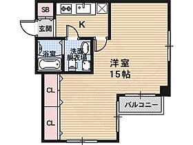 デ・アッシュ西京極  ｜ 京都府京都市右京区西京極西大丸町（賃貸マンション1K・3階・36.38㎡） その2