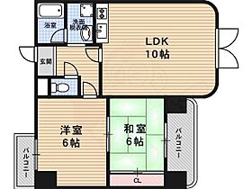 京都府京都市南区吉祥院石原上川原町（賃貸マンション2LDK・5階・42.01㎡） その2