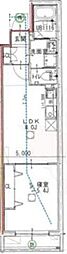 ARCA嵯峨嵐山 1LDKの間取図画像