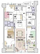 パラドール太秦丸太町通 304 ｜ 京都府京都市右京区太秦中筋町（賃貸マンション3LDK・3階・67.58㎡） その2