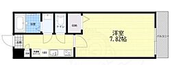 京都市上京区上立売通室町西入上立売町マンション 1Kの間取図画像