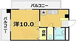 GRACE大宮通 1Kの間取図画像