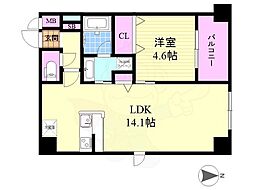 増田屋ビル 1LDKの間取図画像