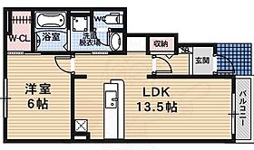 京都府京都市右京区嵯峨大覚寺門前六道町（賃貸アパート1LDK・1階・46.06㎡） その2