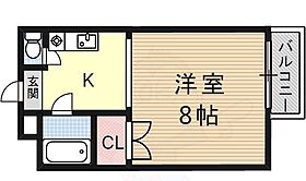 京都府京都市右京区常盤西町（賃貸マンション1K・3階・23.00㎡） その2