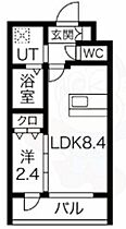 MJC京都西大路1  ｜ 京都府京都市南区吉祥院池ノ内町（賃貸マンション1LDK・4階・28.63㎡） その2