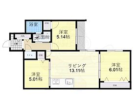 二条城東レジデンス  ｜ 京都府京都市中京区九町目（賃貸マンション3LDK・1階・63.60㎡） その2