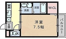 京都府京都市西京区樫原井戸（賃貸アパート1K・1階・26.71㎡） その2