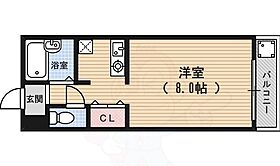 ジュネス堀川  ｜ 京都府京都市下京区土橋町（賃貸マンション1R・1階・25.00㎡） その2