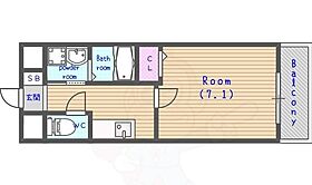 京都府京都市西京区御陵北山下町30番1号（賃貸アパート1K・2階・25.55㎡） その2