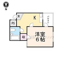 アンフィニィ京口  ｜ 大阪府高槻市京口町11-7（賃貸マンション1K・2階・19.00㎡） その2