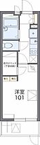 レオパレスグリチネ 208 ｜ 大阪府茨木市豊川２丁目6-17（賃貸マンション1K・2階・20.81㎡） その2