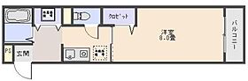 ハイマートさつき 406 ｜ 大阪府高槻市富田町１丁目10-8（賃貸マンション1K・4階・27.84㎡） その2