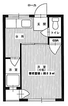 清風マンション 401 ｜ 大阪府茨木市美沢町20-18（賃貸マンション1K・4階・23.00㎡） その2