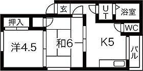 千里山西コーポ第2ビル  ｜ 大阪府吹田市千里山竹園１丁目19-15（賃貸マンション2K・1階・37.26㎡） その2