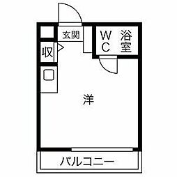 間取図画像 ワンルーム