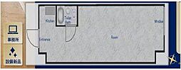 ステュディオ新大阪 ワンルームの間取図画像