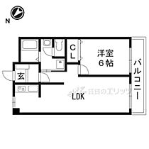 パークハイツミシマ  ｜ 大阪府茨木市西河原２丁目12（賃貸マンション1LDK・4階・46.00㎡） その2