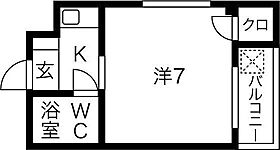 プレアール昭和台 106 ｜ 大阪府高槻市昭和台町１丁目1-4-10（賃貸マンション1K・1階・19.00㎡） その2