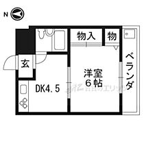 山本マンション 207 ｜ 大阪府茨木市南春日丘１丁目1-16（賃貸マンション1R・2階・22.00㎡） その2