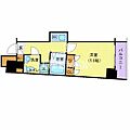 スカイコート三田慶大前壱番館3階12.7万円