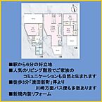 神奈川県川崎市川崎区渡田新町3丁目：物件画像