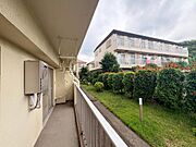 開放感のあるバルコニーです